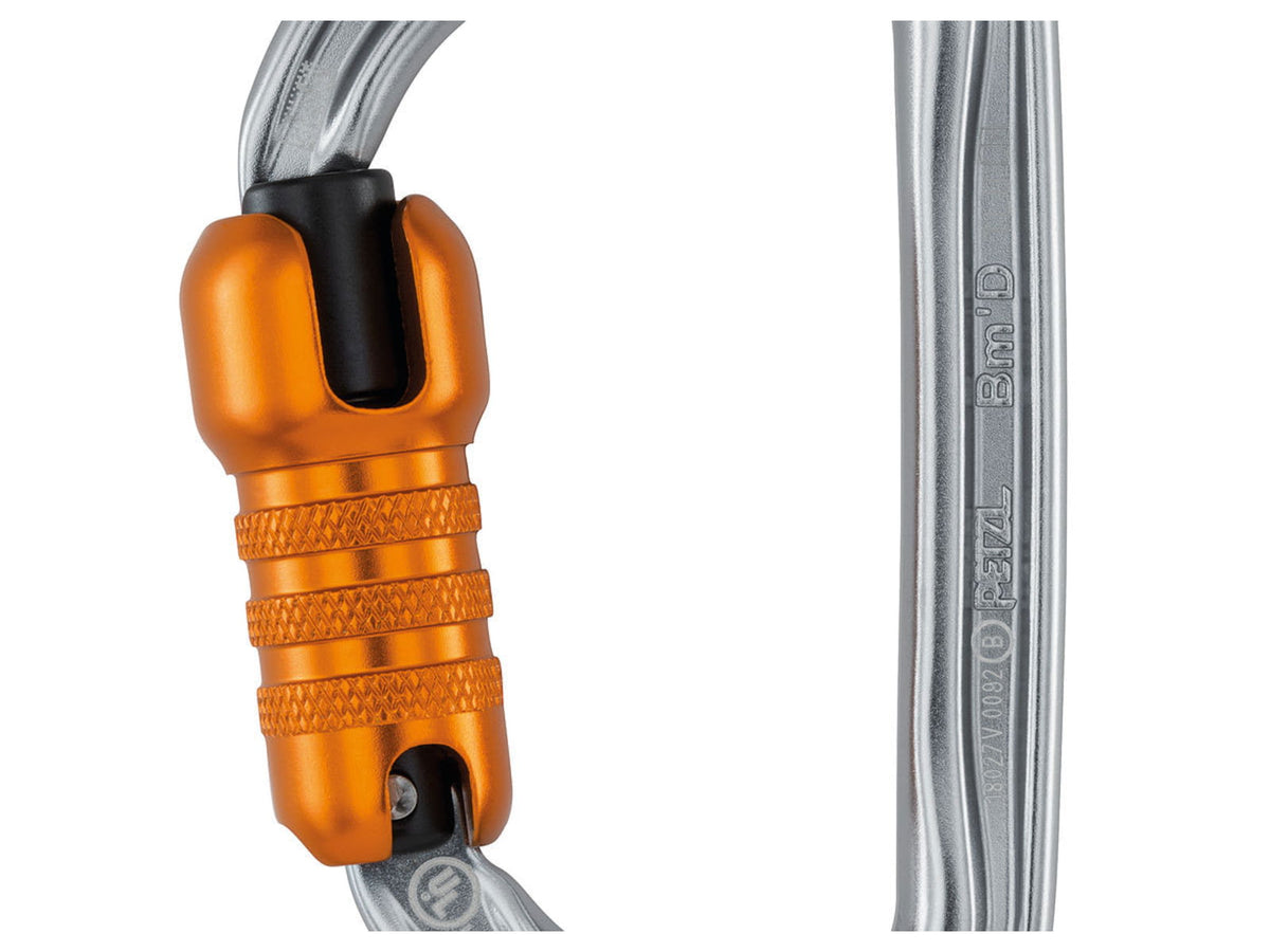 Petzl Bm'D Triact-Lock Carabiner Gray M032AA00