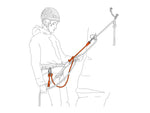 Petzl Dual Connect Adjust Lanyard Blue L035CA00