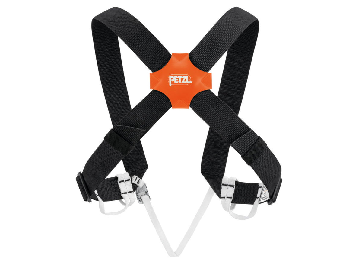 Petzl Explo Shoulder Straps Black/Orange C027AA00
