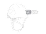 Petzl Helmet Adapt Mounting Plate One Size E073AB00