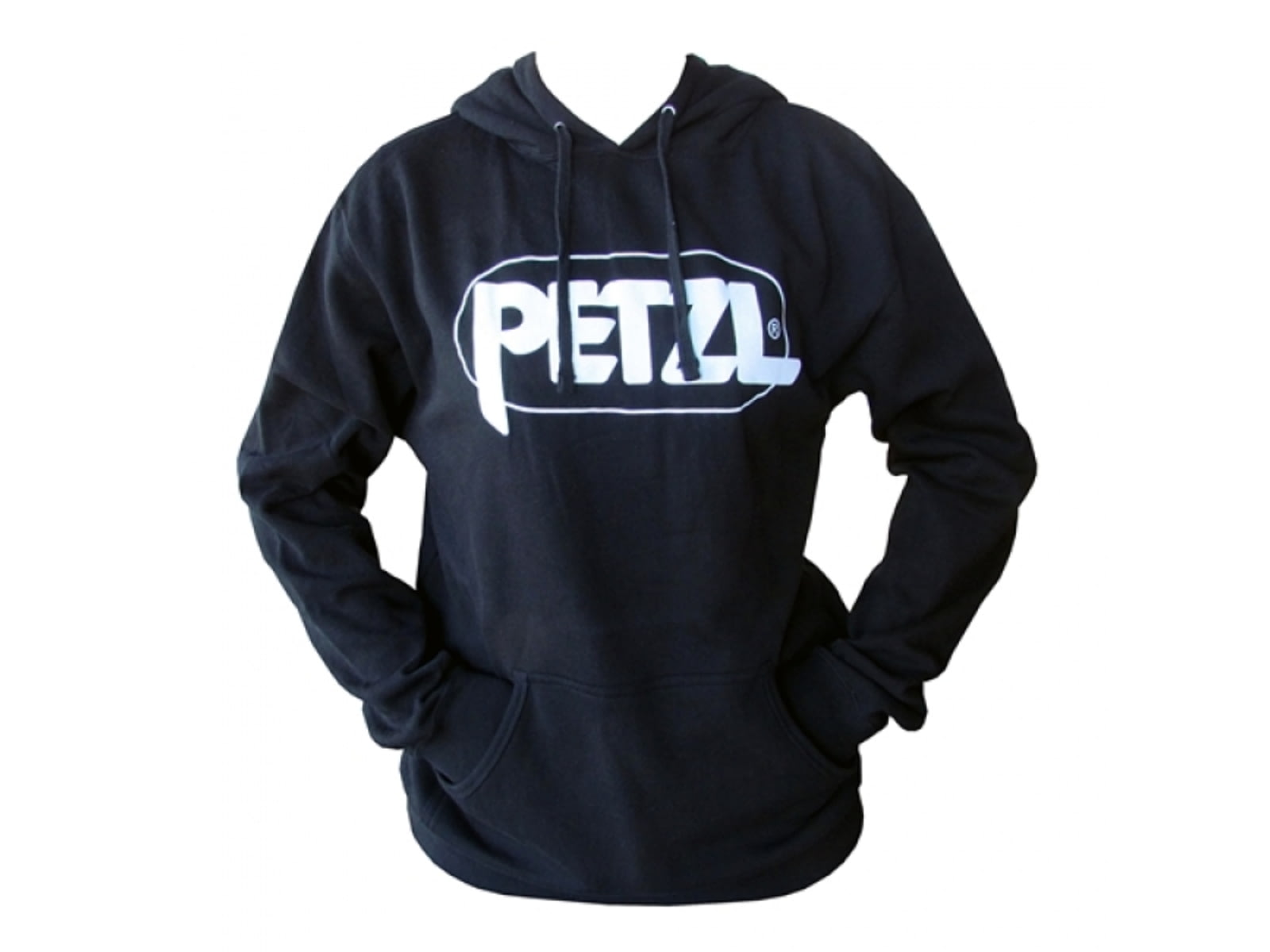 Petzl Hoodie w/Logo - Men's Black Small