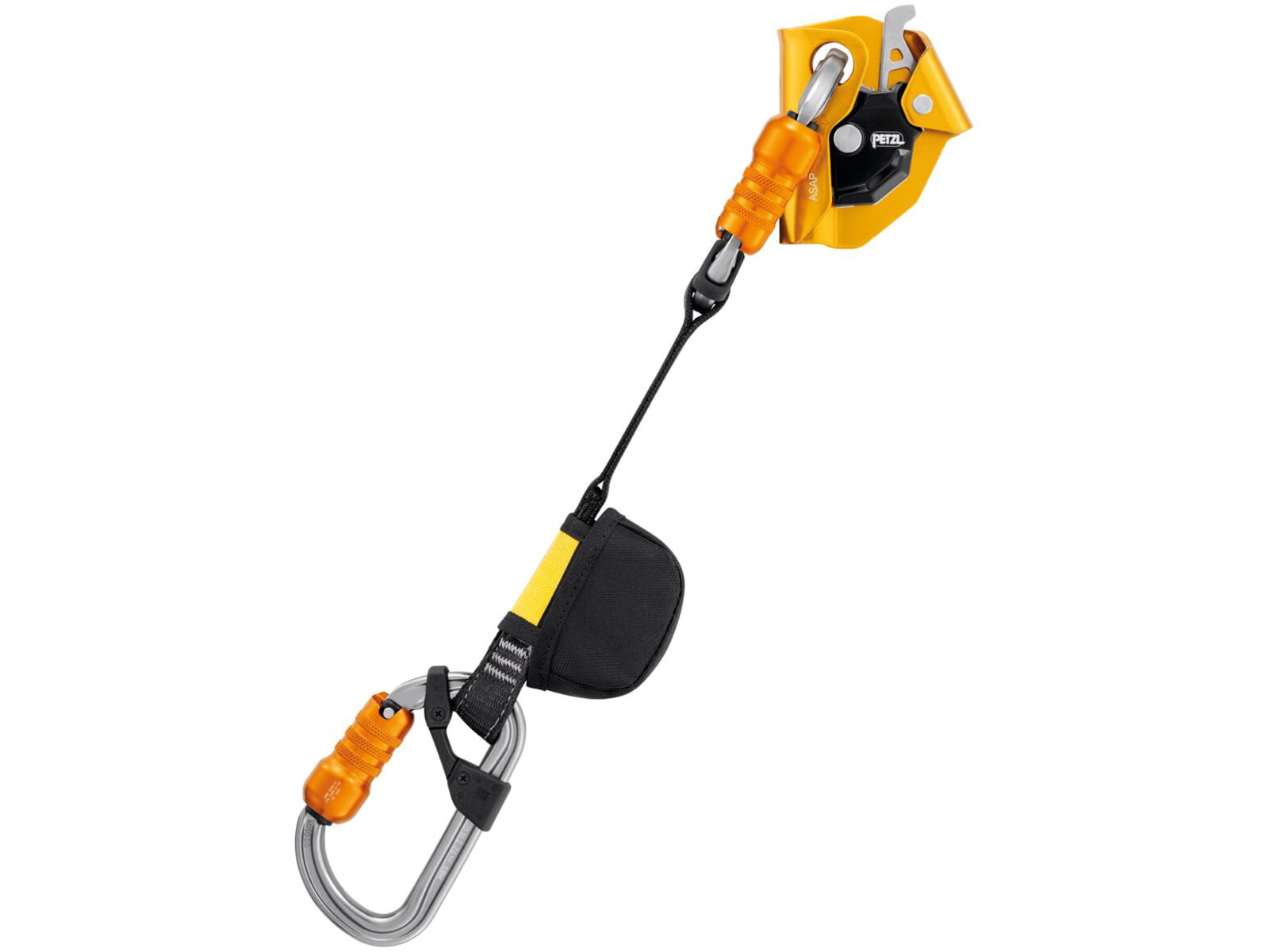 Petzl Asap Kit w/AsapSorber 20 and 2 Bm'D Black/Yellow B070EA00
