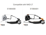 Petzl Nao LT Headband Black/Orange E106BA00