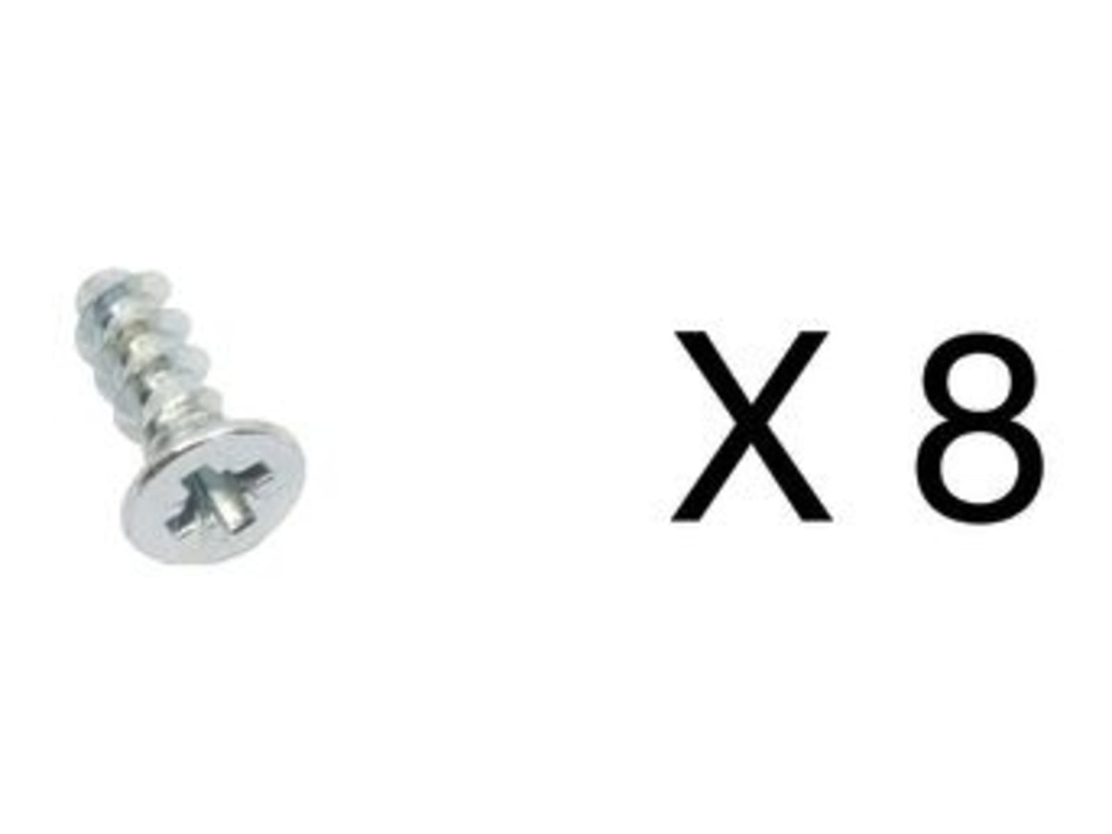 Petzl Screws for Antisnow Pack of 8 Grey U040AA00