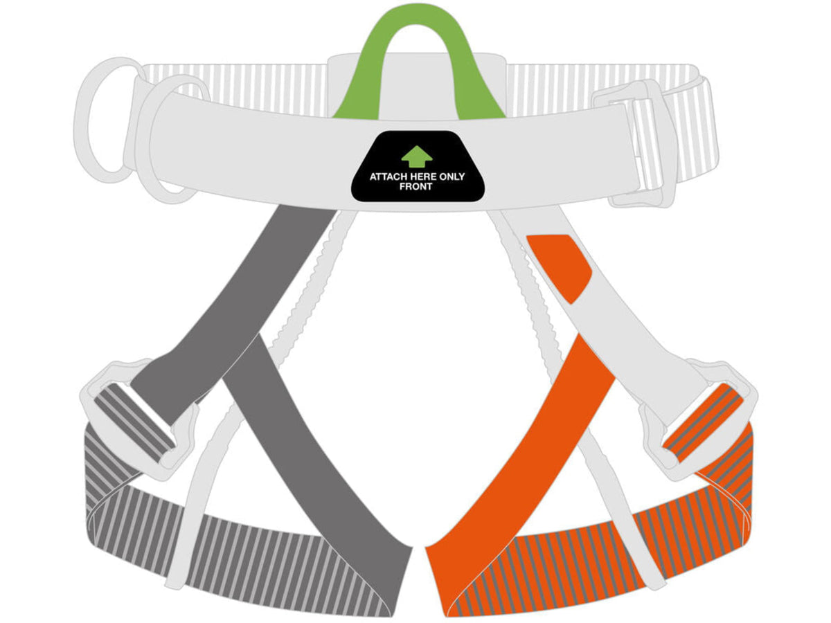Petzl Stainless Pandion Harness One Size C029CB00