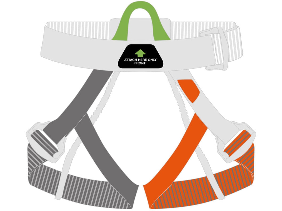 Petzl Steel LT Harness Pandion One Size C029AB00