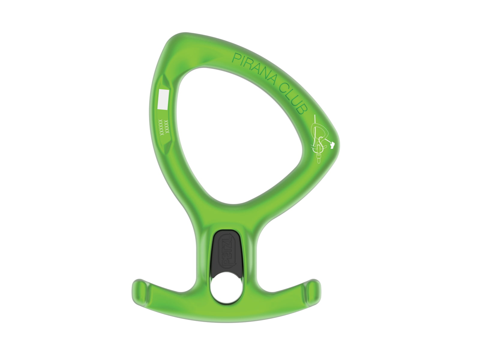Petzl Pirana Club Descender Green