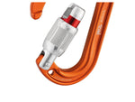 Petzl Rocha Screw-Lock Carabiner Orange