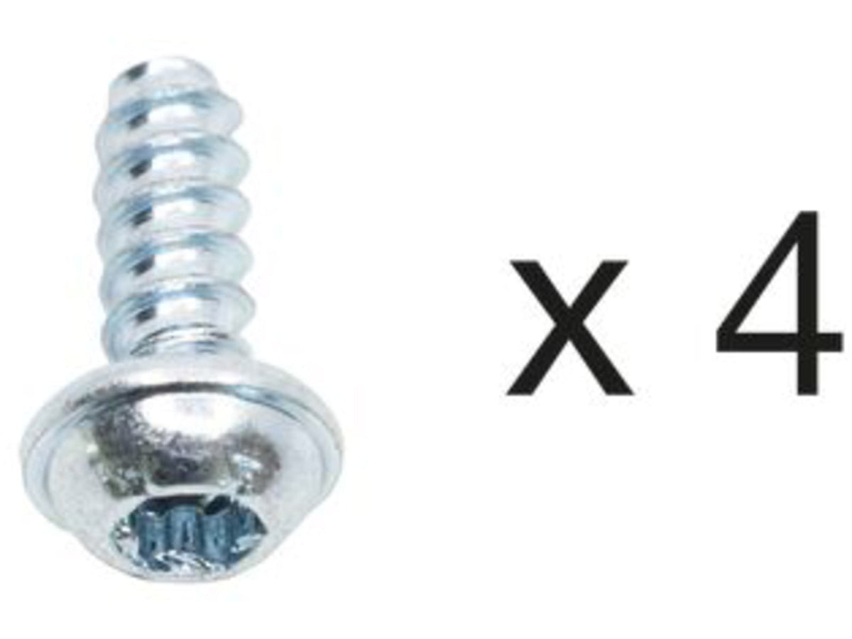 Petzl Screws for Fast Buckle Pack of 4 Grey C199EA00