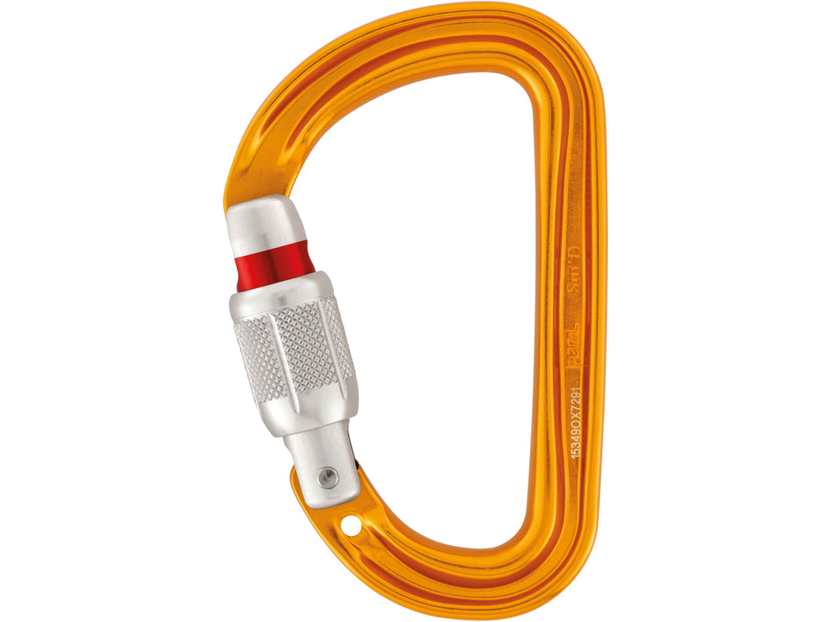 Petzl Sm'D Carabiner Yellow