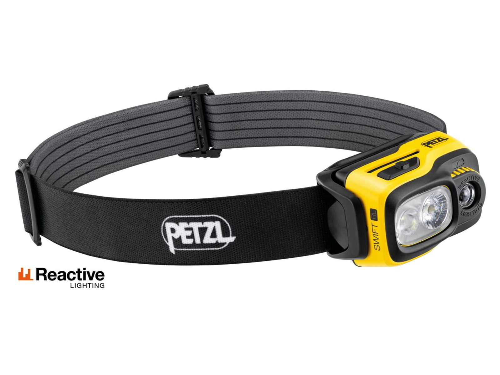 Petzl Swift RL PRO Headlamp 1100 Lumens Black/Yellow E810AB00