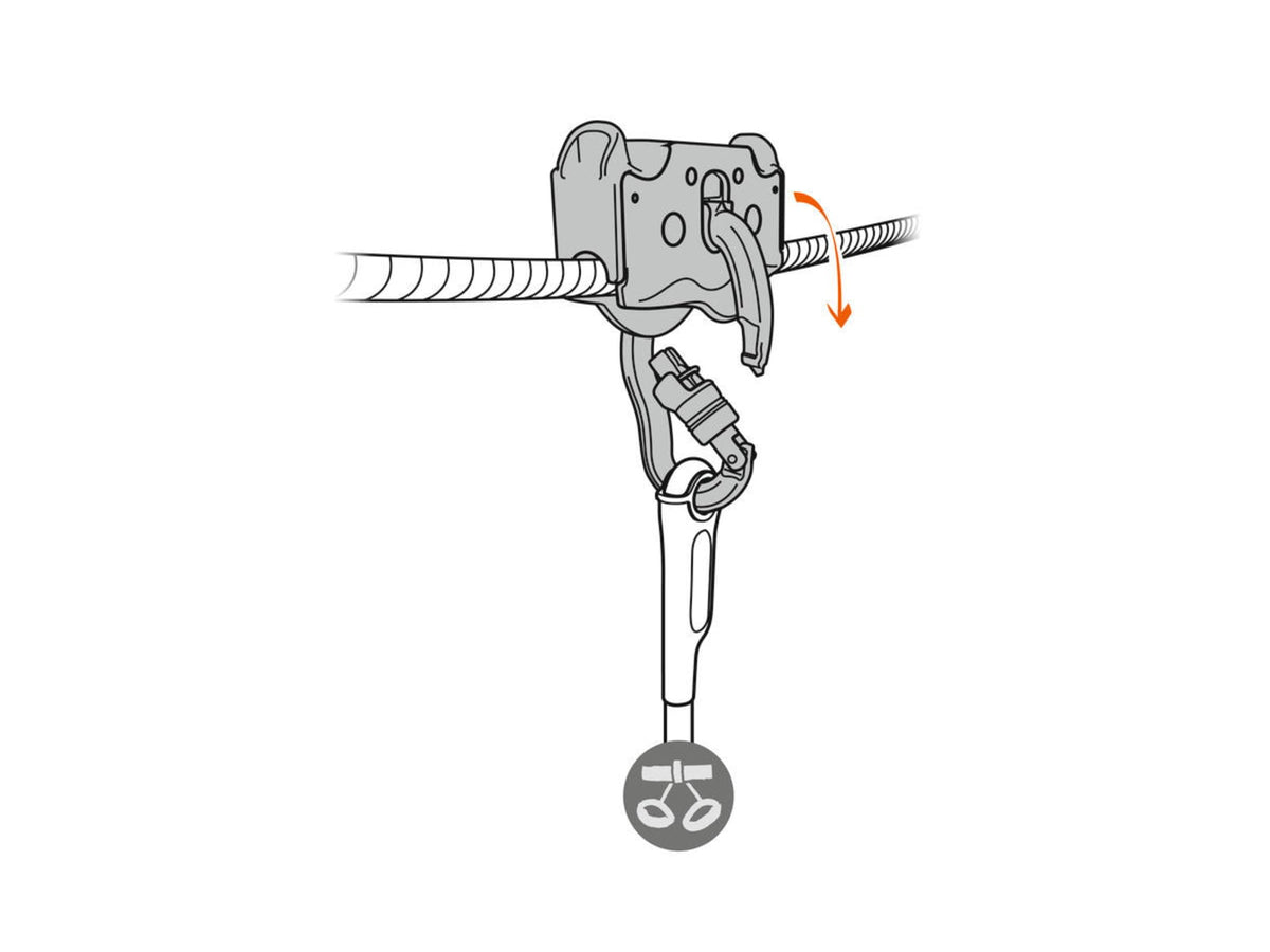 Petzl Trac Guide Trolley 1 Pack