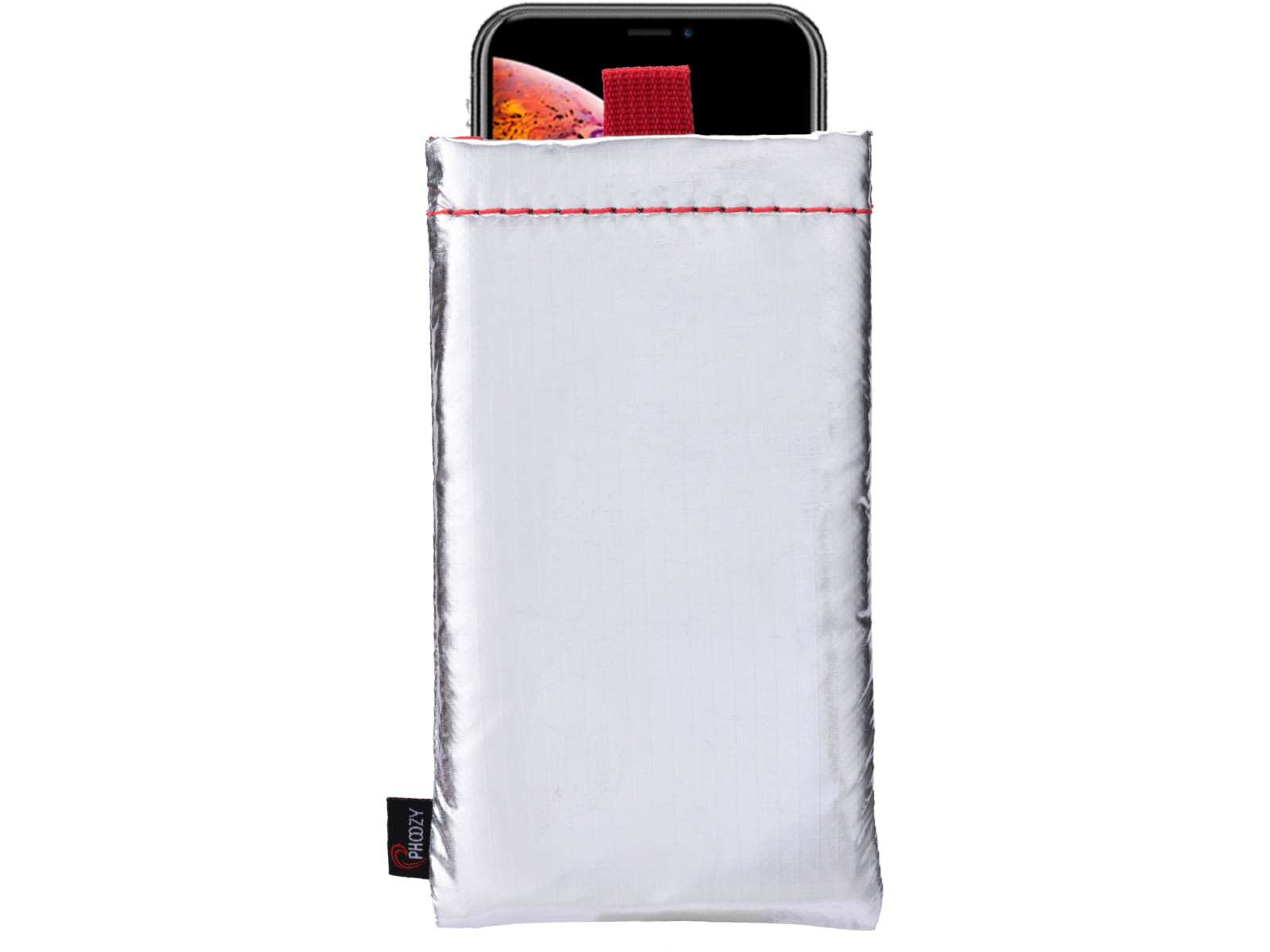 Phoozy Apollo Phone Protector Silver Medium