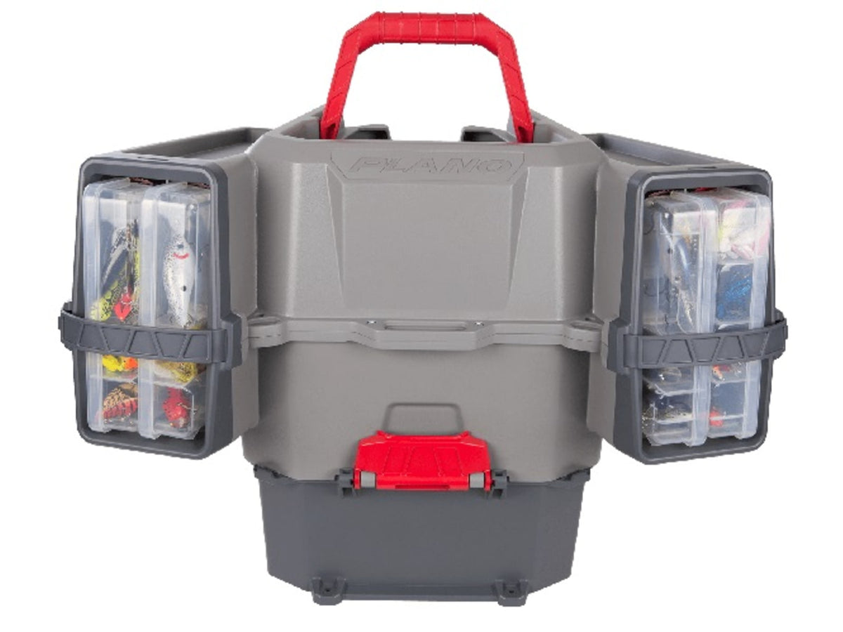 Plano V-Crate Box Crey/Red 25.5x18 PLAM80700