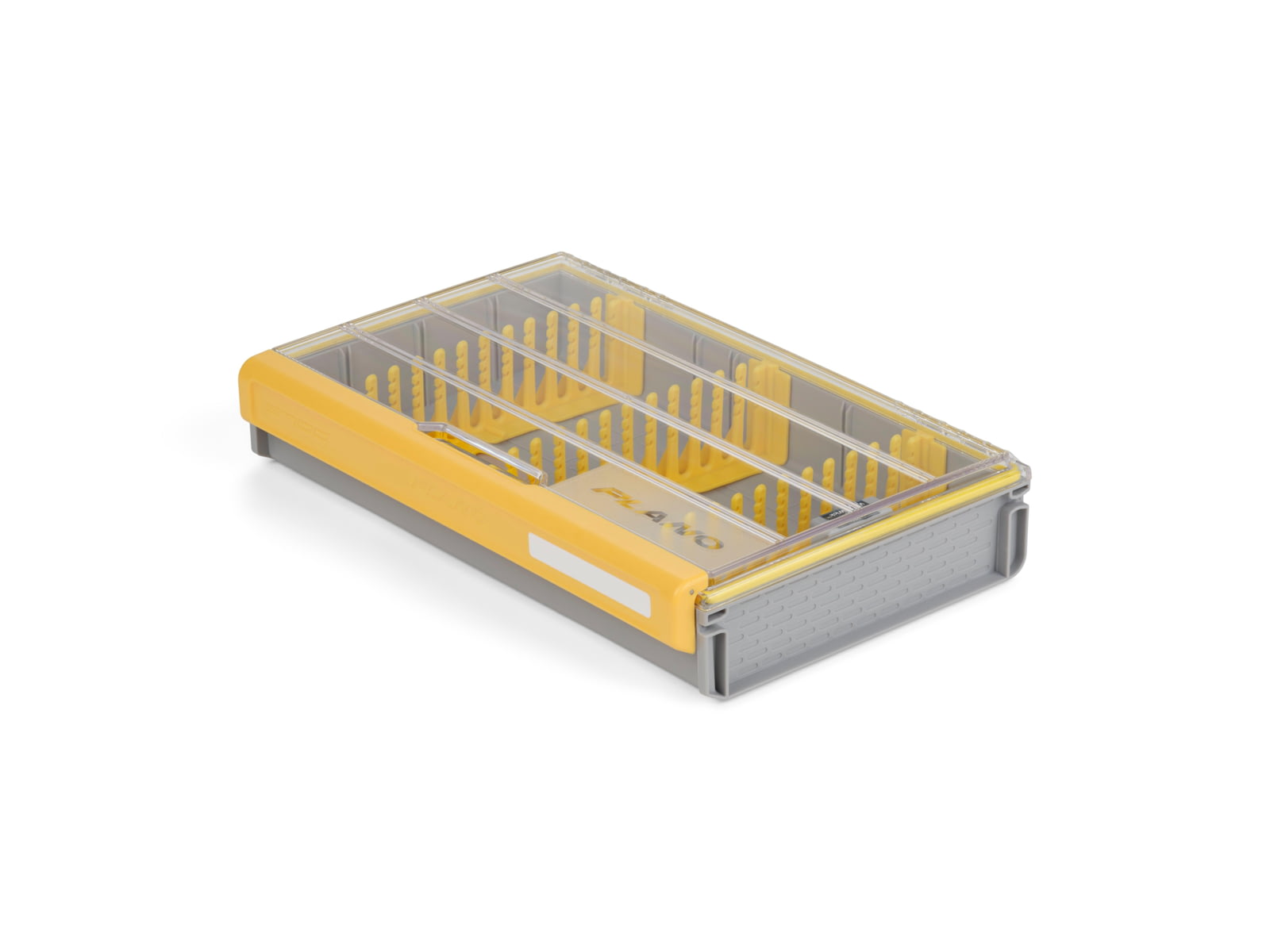Plano EDGE 3700 Spinner Bait Box Grey/Yellow 3700 PLASE603