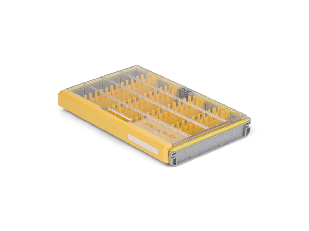 Plano EDGE Vertical Jig & Spybait Box Grey/Yellow 3700 PLASE601
