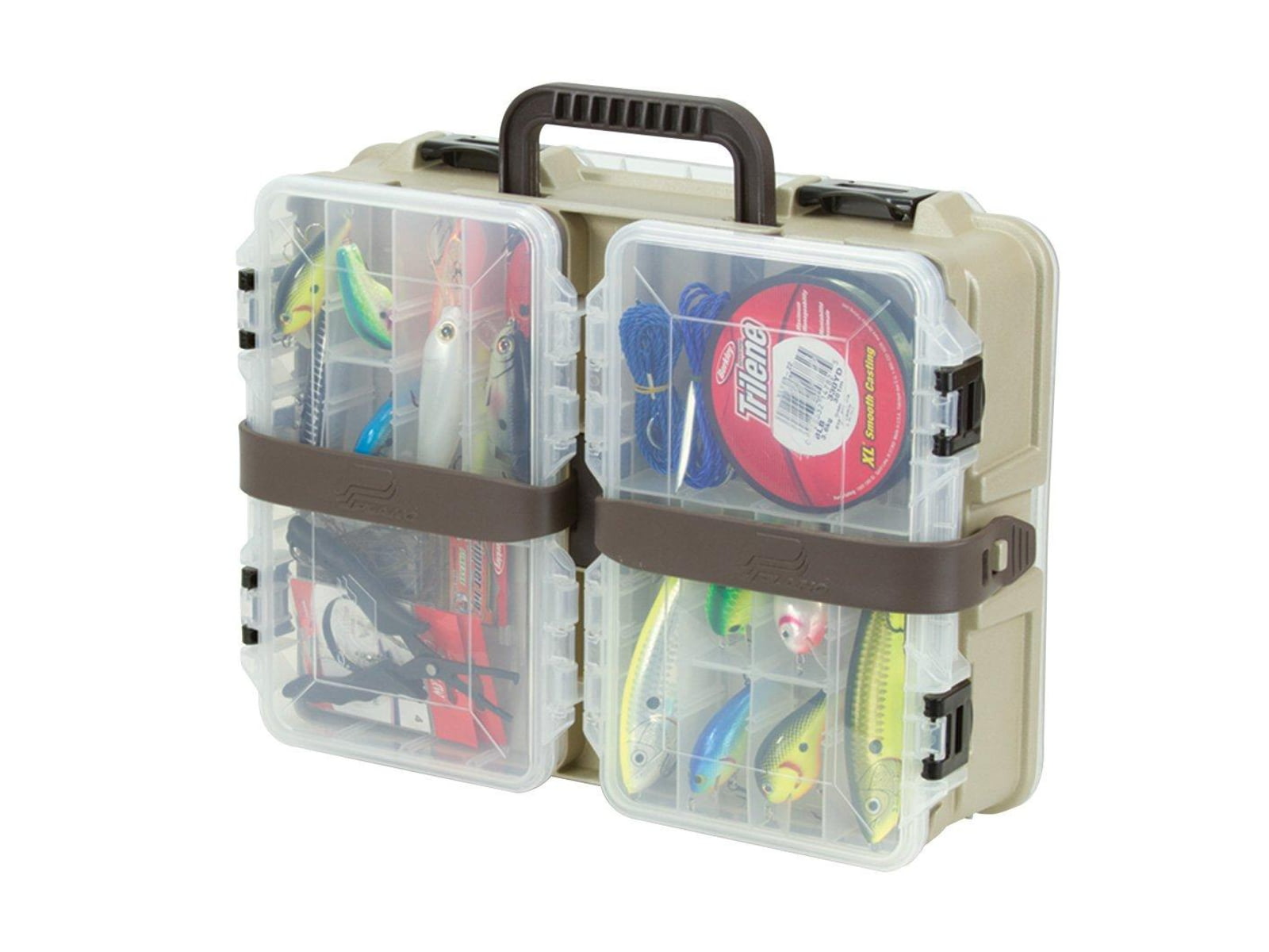 Plano Flex 'N' Go Satchel w/ Two StowAway Boxes Sandstone/Clear 3650 PMC112300