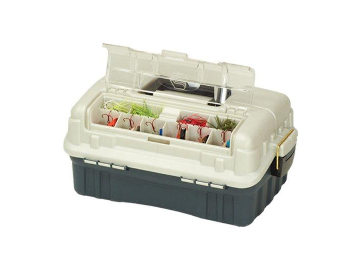 Plano Flipsider 2 Tray Box Blue/Sandstone Medium PMC760200