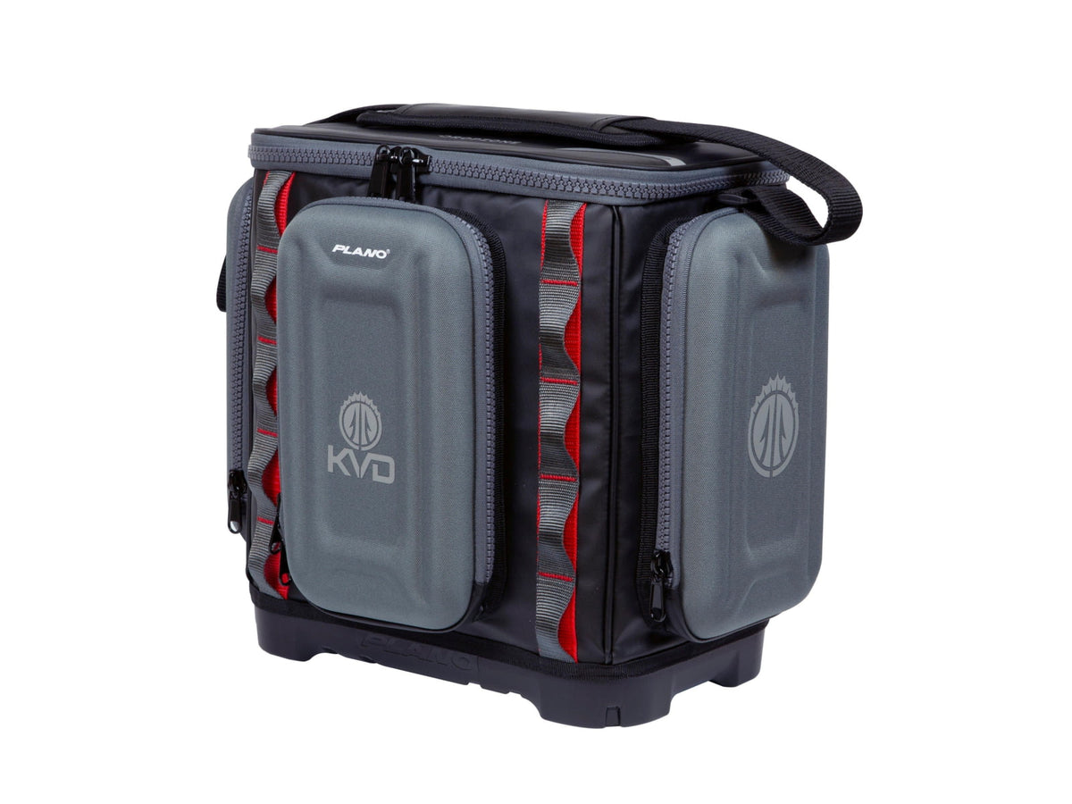 Plano KVD Signature Series Tackle Bags - 3600 Series Black/Charcoal/Red 3600 PLABK360