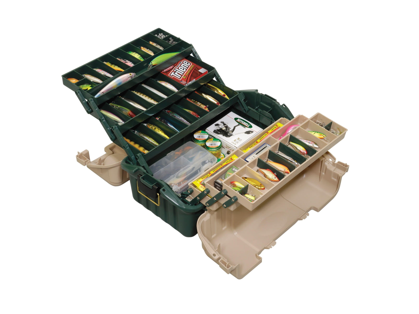Plano Magnum Hip Roof Box Green/Sandstone Large PMC861600