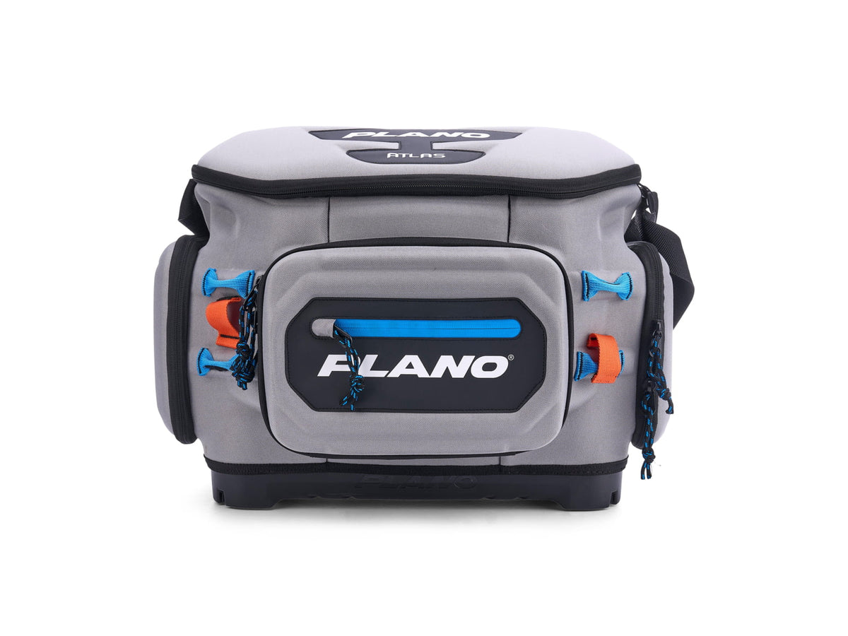 Plano Atlas 3700 Tackle Bag Grey/Blue/Orange PLABH370