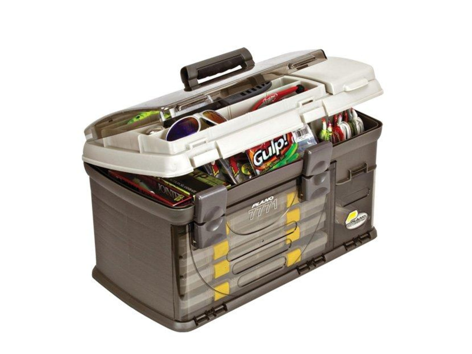 Plano Pro StowAway w/ Rack Graphite/Sandstone Large PMC777101