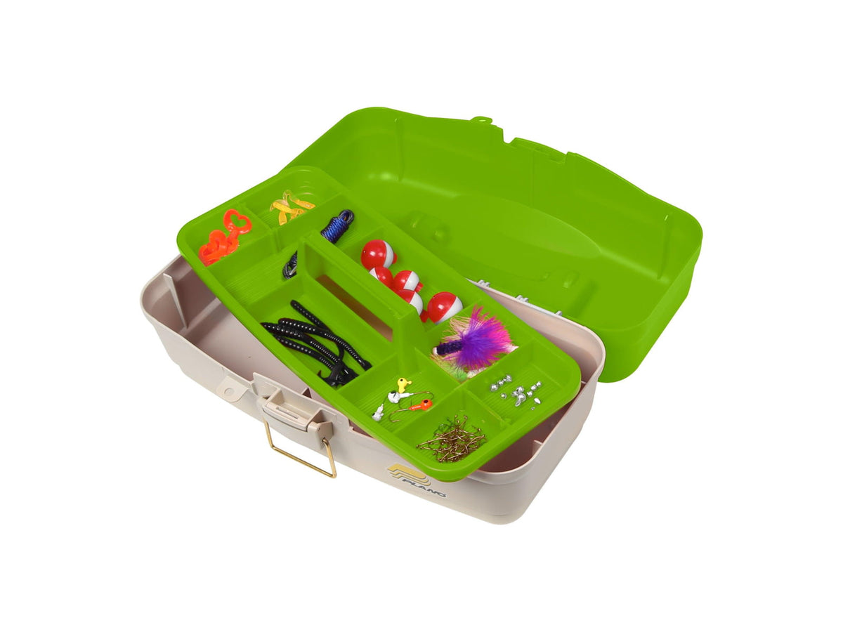 Plano Ready-Set-Fish 1-Tray Box Green/Sandstone Large PMC500010