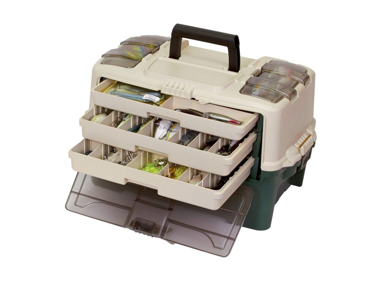 Plano Tackle Systems Hybrid Hip 3 Tray Box Green/Sandstone Large PMC723300