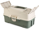 Plano Three-Tray Tackle Box Bass KitTan/Green P000410