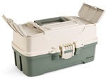 Plano Three-Tray Tackle Box Bass KitTan/Green P000410