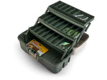 Plano Three-Tray Tackle Box Bass KitTan/Green P000410