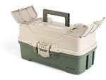 Plano Three-Tray Tackle Box Bass KitTan/Green P000410