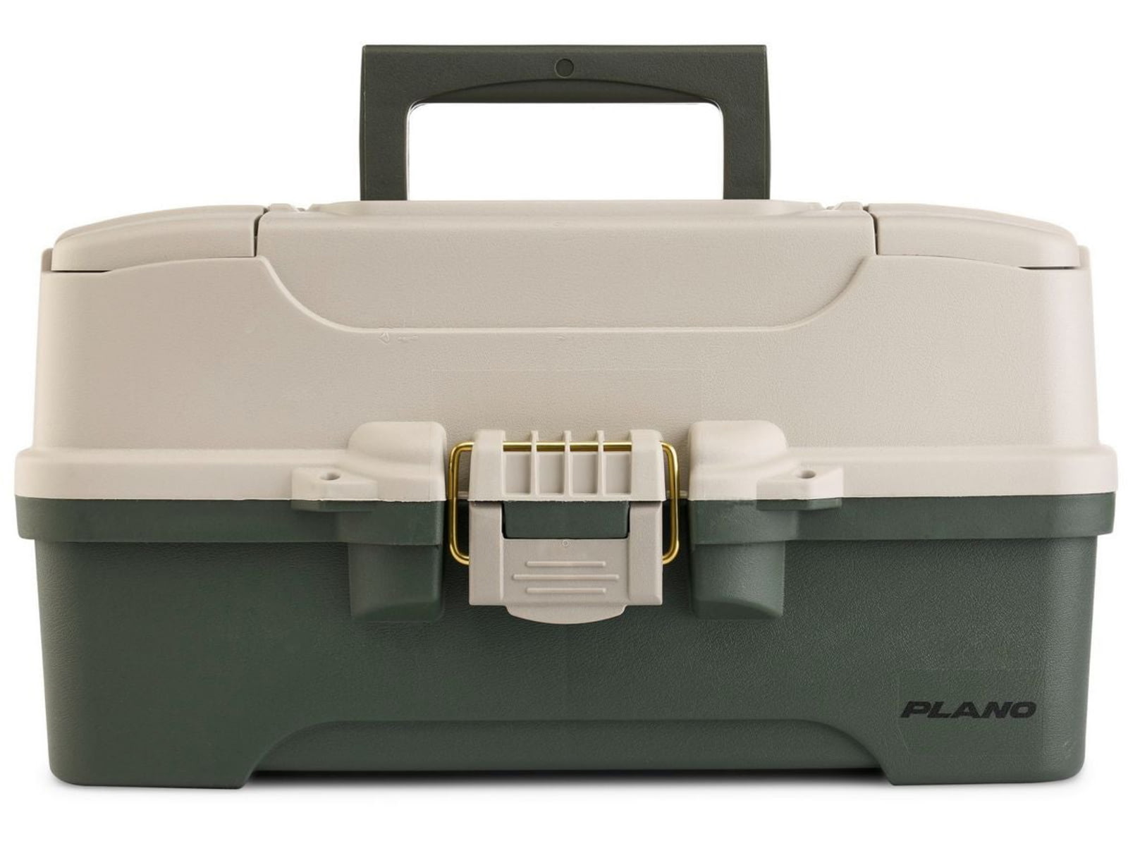 Plano Three-Tray Tackle Box Bass KitTan/Green P000410