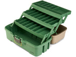 Plano Three-Tray Tackle Box Catfish KitGreen/Tan P000413