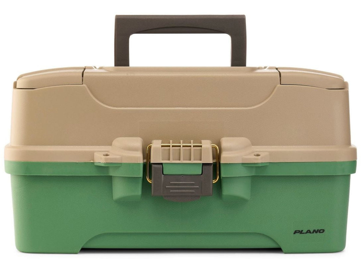 Plano Three-Tray Tackle Box Catfish KitGreen/Tan P000413