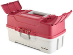 Plano Three-Tray Tackle Box Salmon KitMaroon/Grey P000414