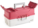 Plano Three-Tray Tackle Box Salmon KitMaroon/Grey P000414