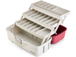 Plano Three-Tray Tackle Box Salmon KitMaroon/Grey P000414