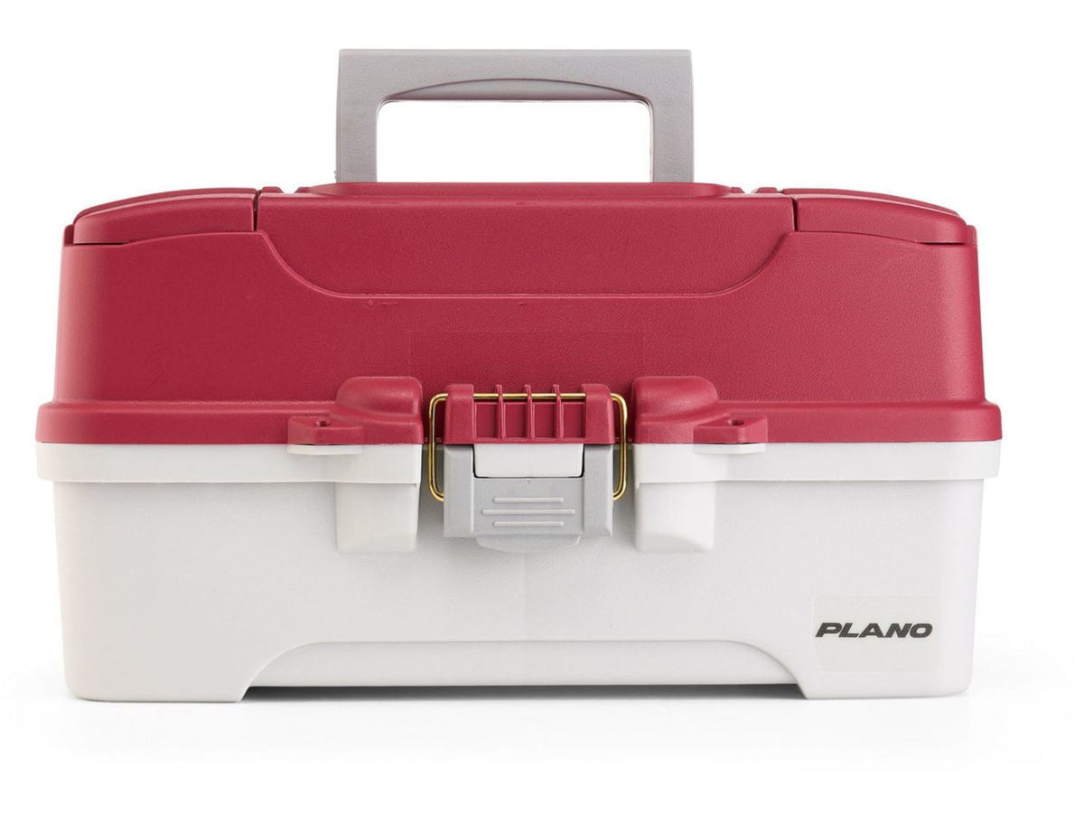 Plano Three-Tray Tackle Box Salmon KitMaroon/Grey P000414