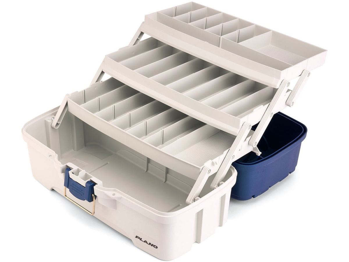 Plano Three-Tray Tackle Box Striper KitBlue/Grey P000412