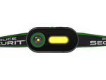 Police Security Flashlights Colt R 400 Lumen COB Rechargeable Headlamp Black 98732