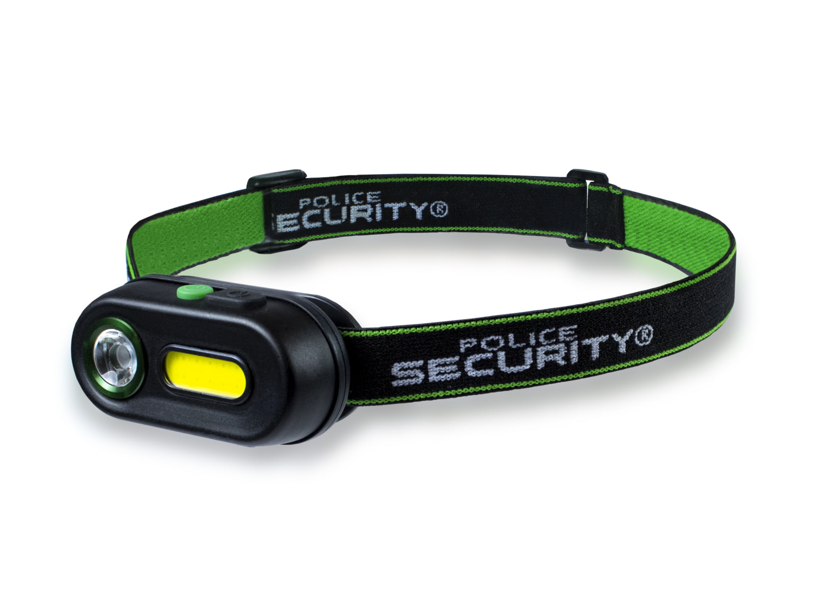 Police Security Flashlights Colt R 400 Lumen COB Rechargeable Headlamp Black 98732