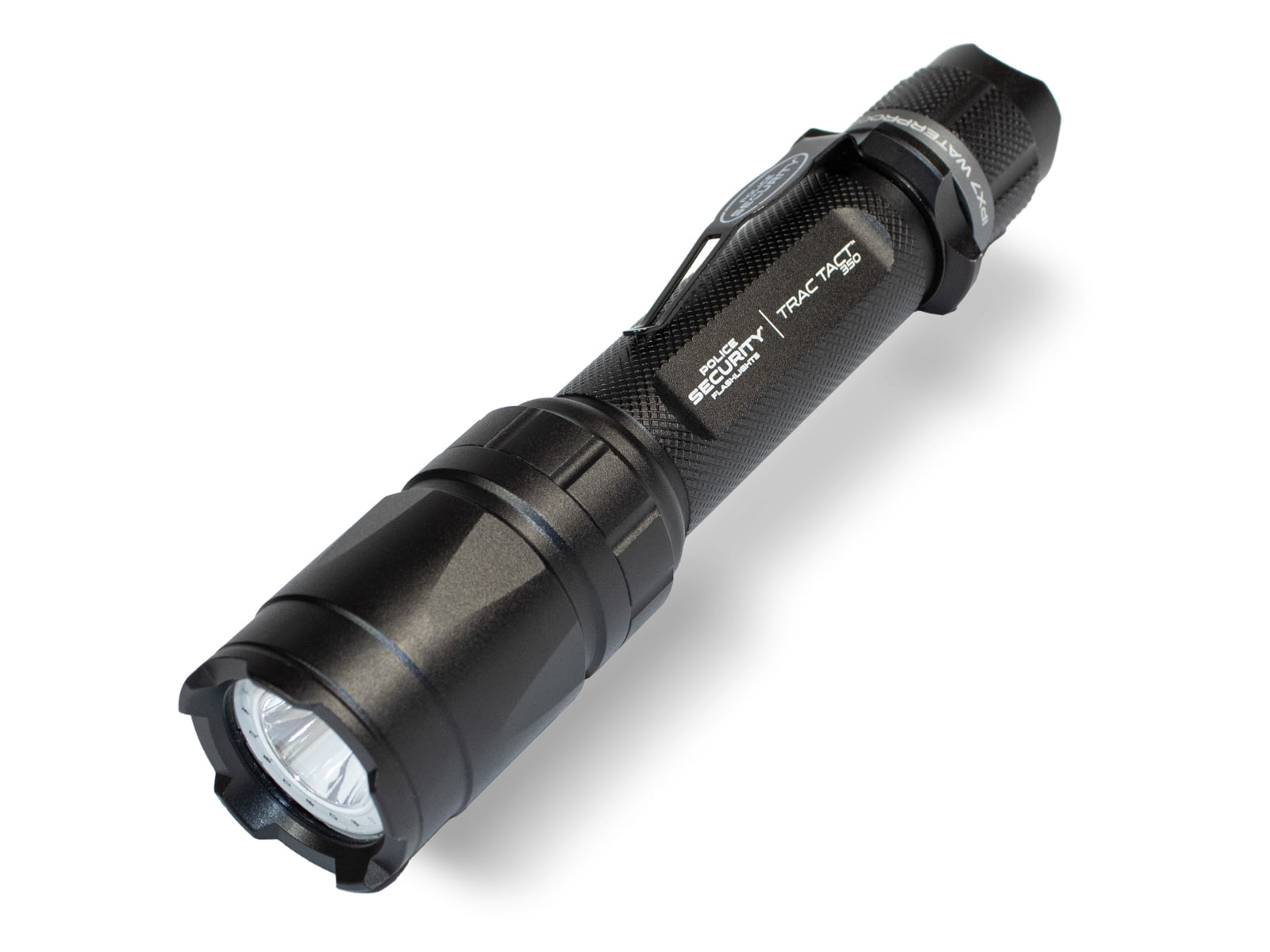 Police Security Flashlights Trac Tact 350 Lumen LED Flashlight Black 97999
