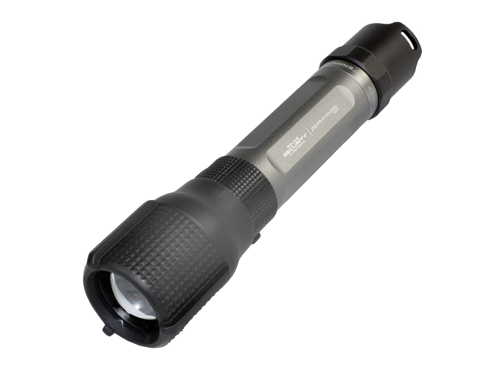 Police Security Flashlights Zephyr Tact 550 Lumen LED Rechargeable Flashlight Black 97712