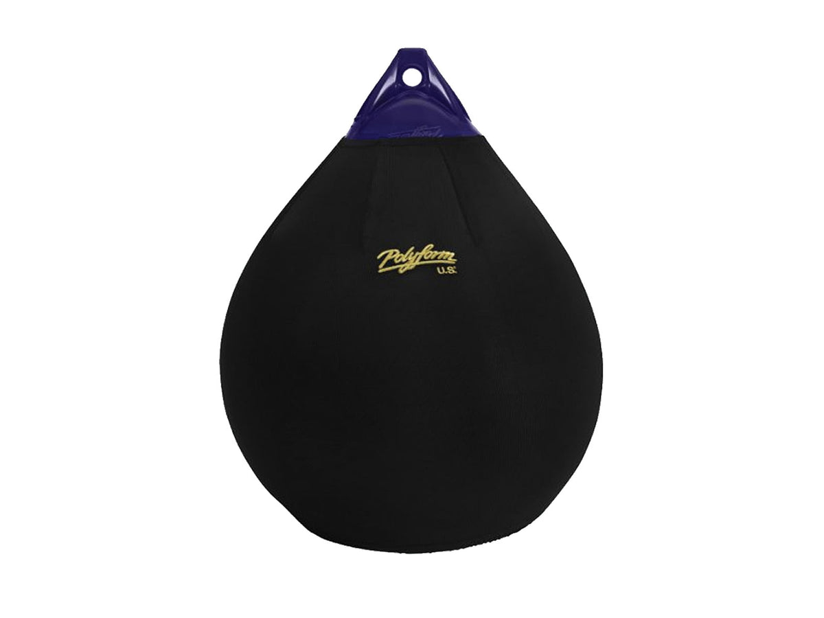 Polyform U.S. Fender Cover f/A-2 Ball Style - Black EFC-A2