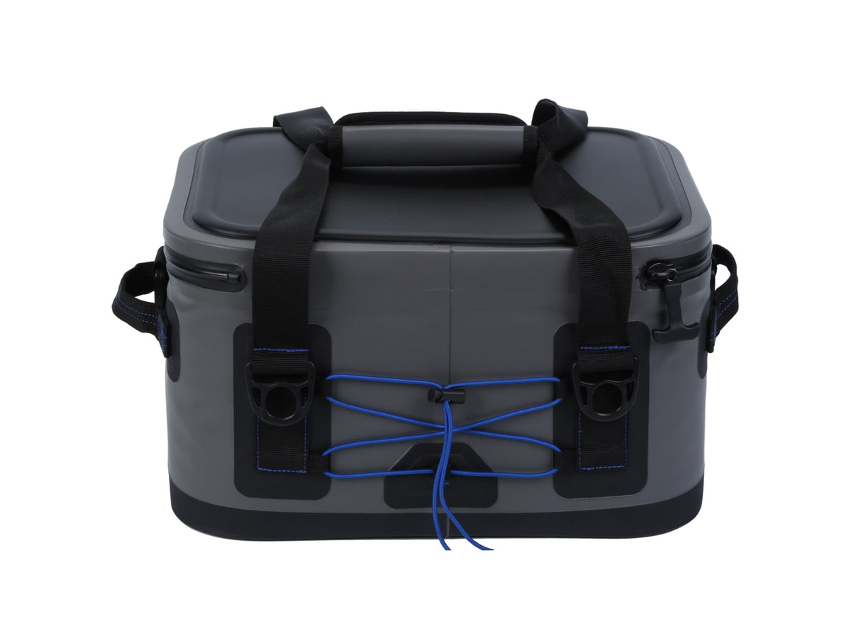 Power Mountain 15 Can Soft Cooler Gray