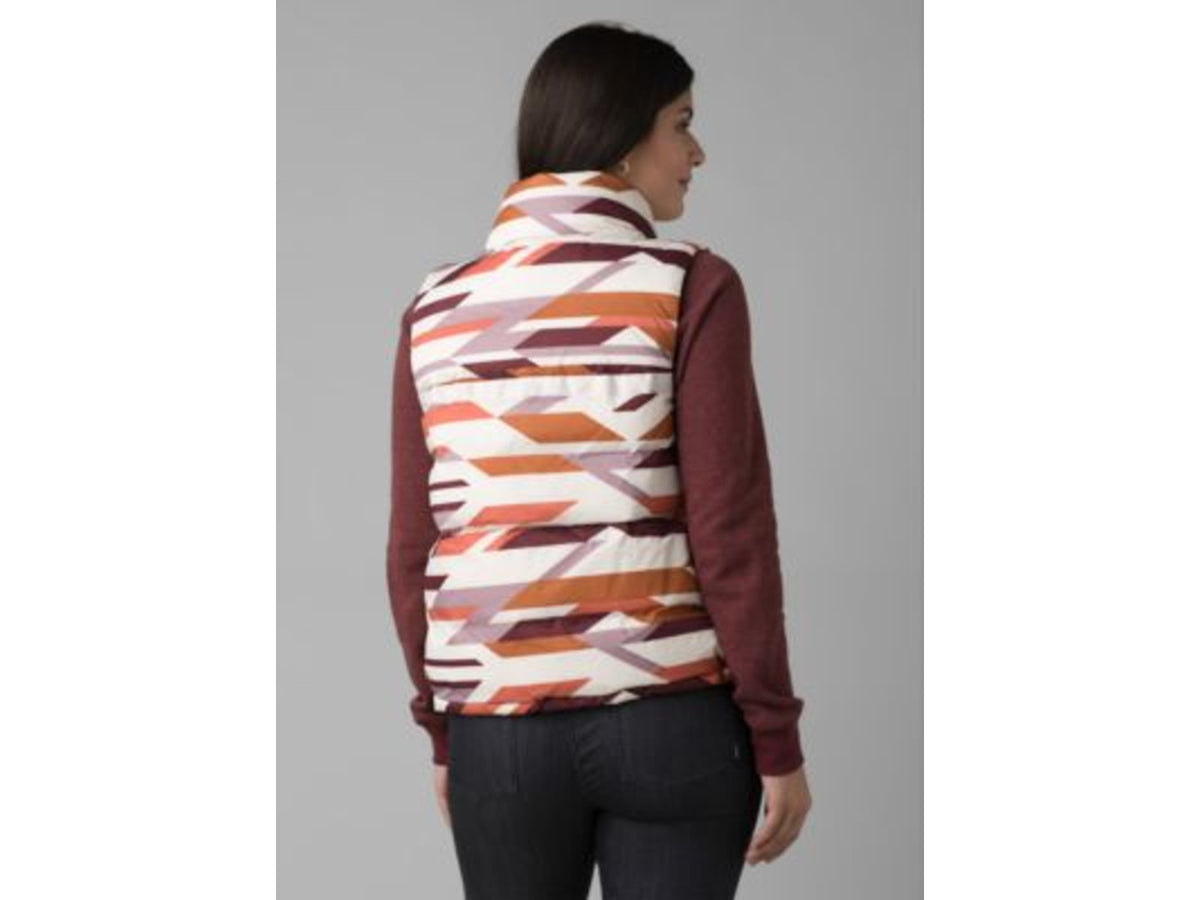 prAna Hellebore Vest - Women's Small Rose Hips Geo