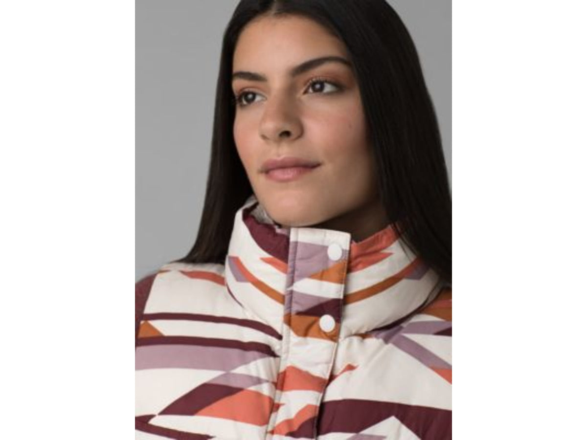 prAna Hellebore Vest - Women's Small Rose Hips Geo