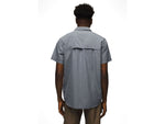 prAna Lost Sol Short Sleeve Shirts - Men's Nautical Heather M