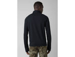 prAna Wensley 1/2 Zip Top - Men's Medium Black